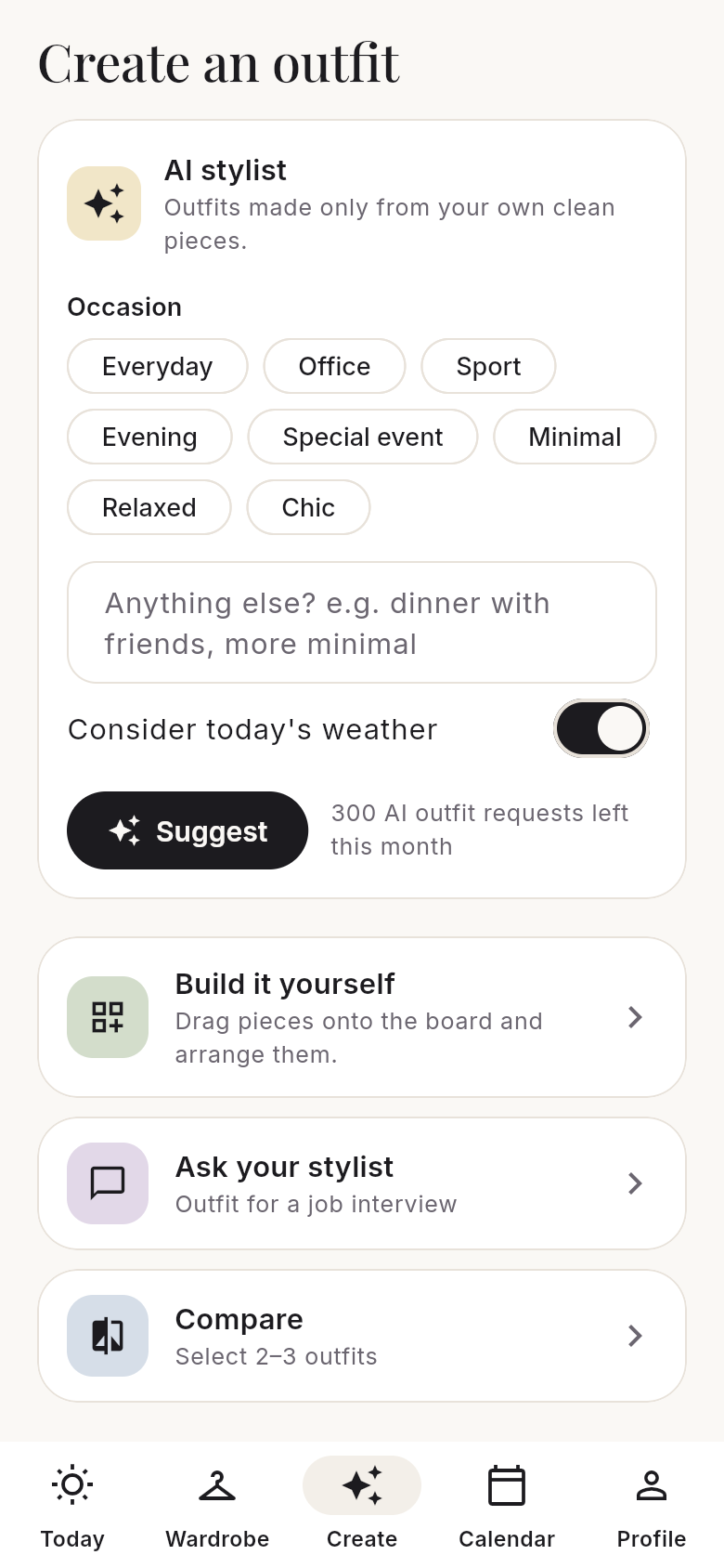 AI stylist